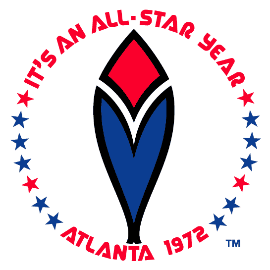 MLB All-Star Game 1972 Primary Logo iron on heat transfer